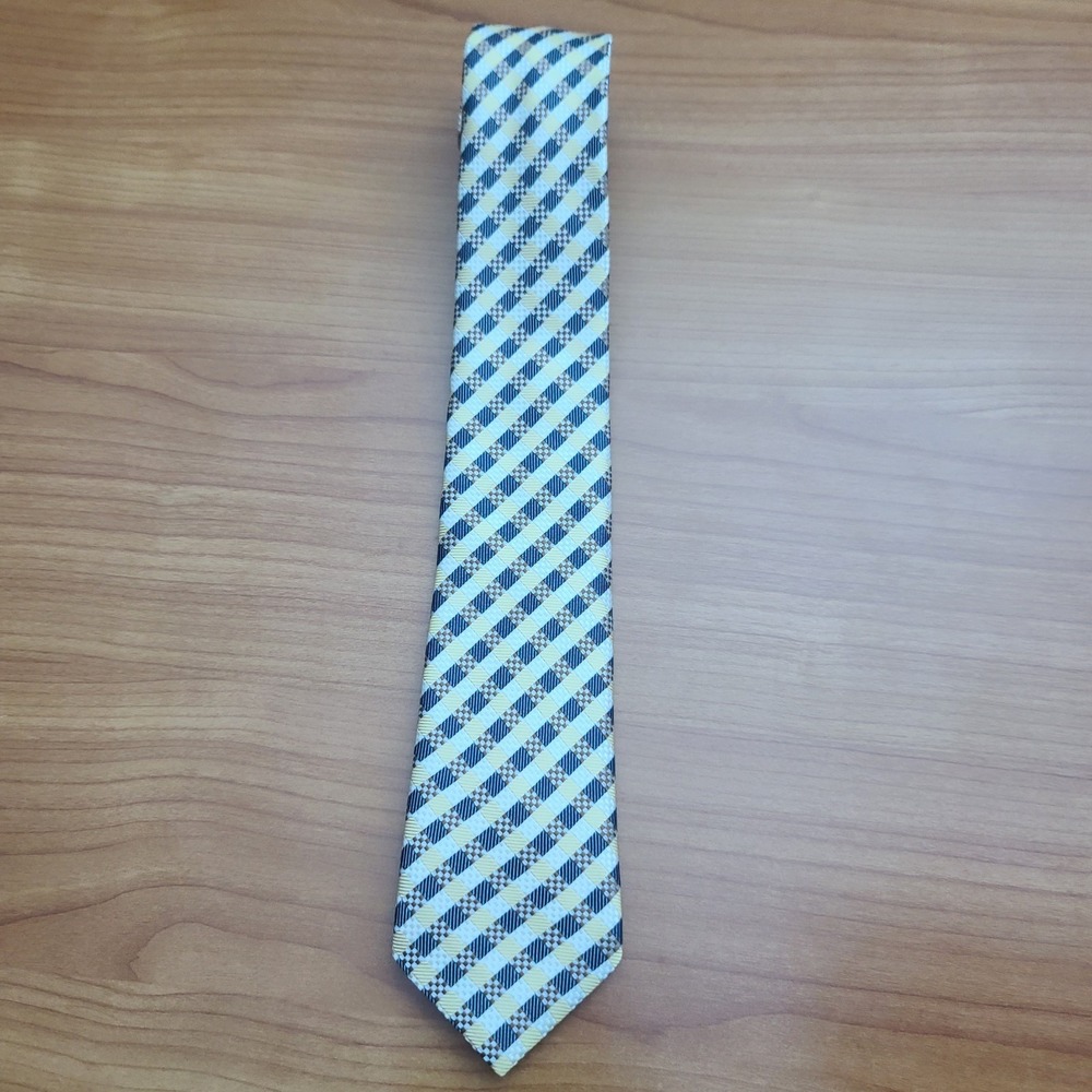 Men's Bergamo New York Handmade‎ Silk Necktie 48x2.5